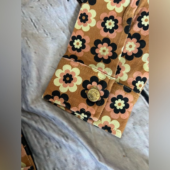 Show Me Your Mumu Outlaw Long Sleeve Dress in Aurora Floral Denim - Picture 7 of 14